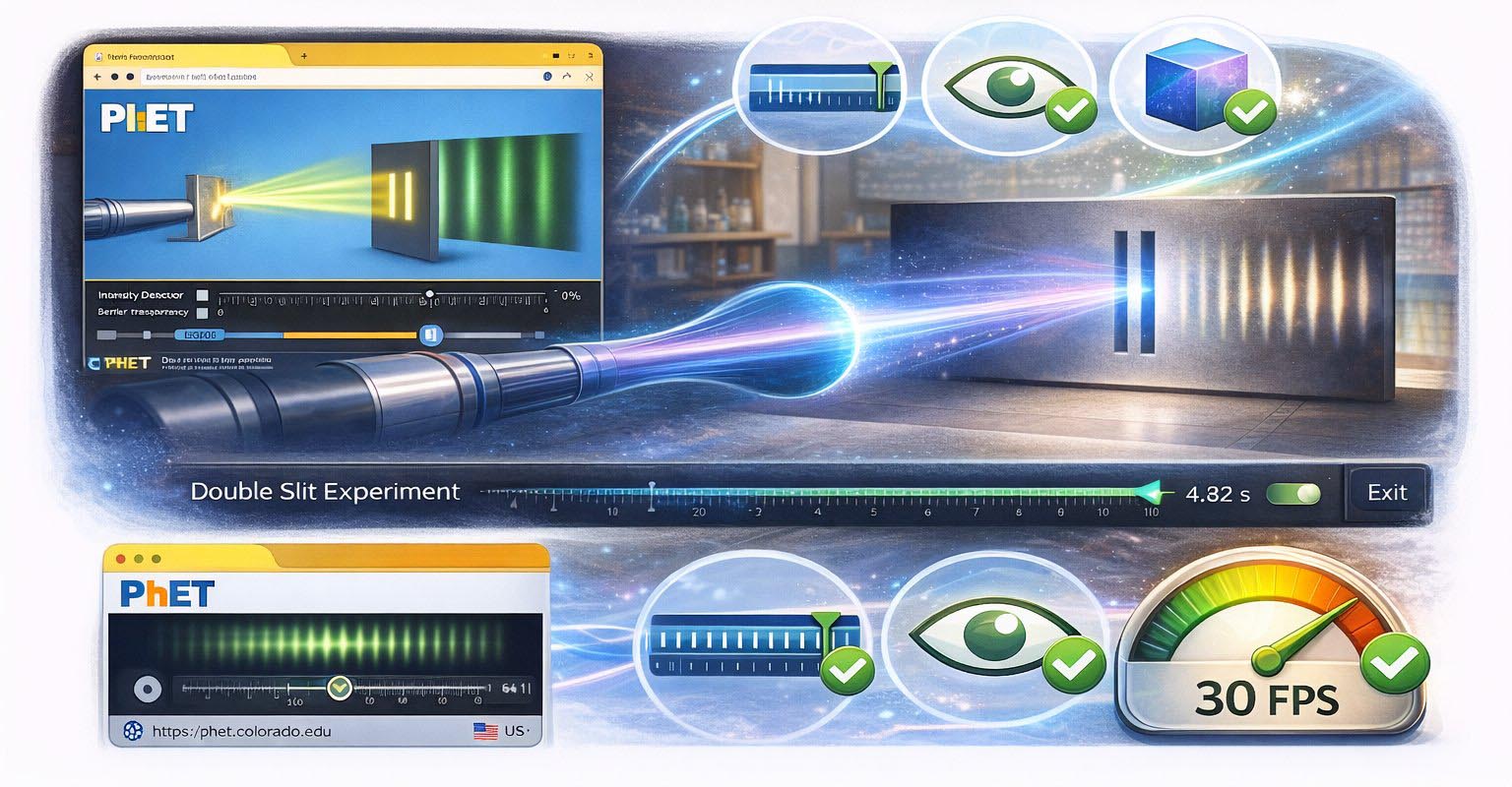 Advanced 3D simulation compared with flat lab visuals